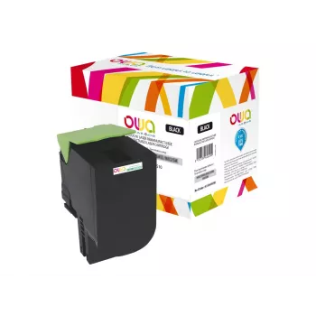 Armor OWA - Juoda - Suderinamas - Perdirbtas - Tonerio kasetė (Lexmark 80C2SK0 alternatyva)