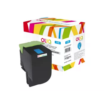 Armor OWA Cyan Remanufactured Toner Cartridge (Alternatyva Lexmark 80C2SC0)