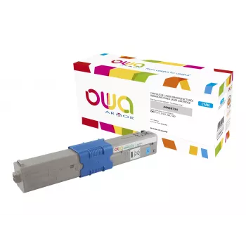 Armor OWA Cyan suderinamas tonerių kasetė (OKI 44469724) - 5000 puslapių