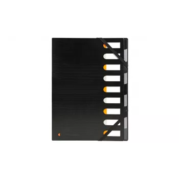Exacompta 55334E Forever dokumentų aplankas A4 polipropilenas juodas 320x240 mm