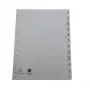 Exacompta Index Dividers Full Format January-December Grey 12-Part 1 Set