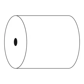 Exacompta terminio popieriaus ritinys 80 mm x 76 m 55 g/m² baltas 1 vnt.