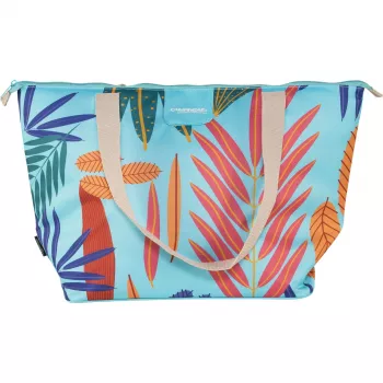 Campingaz Ethnic Shopping Bag 15L - Minkštas šaldymo krepšys, įvairiaspalvis, poliesteris 600D, EPE putų izoliacija, reguliuojamas peties diržas