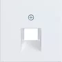 Hager Central Plate AX/CX Light White WAF1107WM