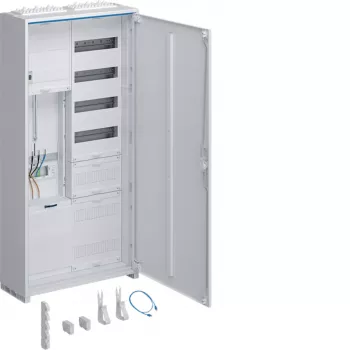 Hager universZ ZB322A15T Skaitiklių spinta 3 fazės 1 skaitiklio vieta 1100x550x205mm