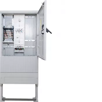 Hager Matavimo prijungimo kolonėlė plastikinė IP44 100A 1 vieta pilka