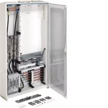 Hager FP93W1N Srovės transformatoriaus apskaitos spinta, 3 laukai, 1 apskaitos taškas, IP44, RAL 9010