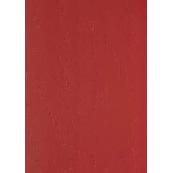 LMG Signaltechnologie 100 LMG Binding Back Covers for Ring Binders Red