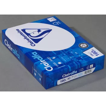 Exacompta Clairalfa A3 kopijavimo popierius 160 g/m² 250 lapų baltas