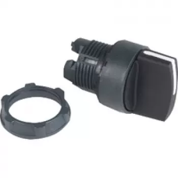 APC ZB5AD2 Grybo formos mygtuko galvutė - juoda - plastikinė - Harmony XB5 - IP69K - 29 mm - 46 mm