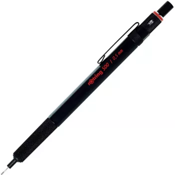 rOtring 500 mechaninis pieštukas 0,5 mm juodas dovanų dėžutėje