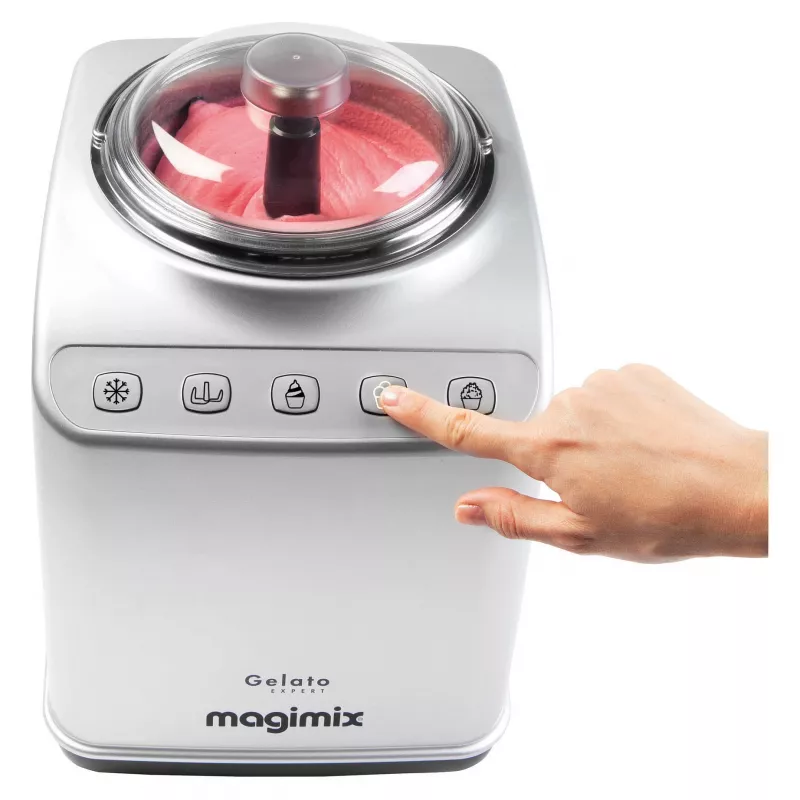 Magimix Gelato Expert ledų gaminimo aparatas 11680RW 2x2L integruota aušinimo sistema