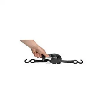 MasterLock Ratchet Tie-Down Strap with S-Hooks 4.87m 400kg 3248EURDAT