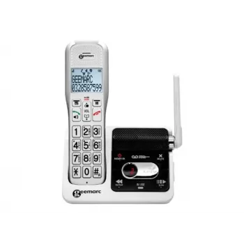 Geemarc AmpliDECT 595 ULE belaidis telefonas su atsakikliu, baltas