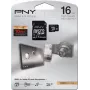 PNY Technologies HP High Performance MicroSDHC kortelė 16GB Class 10 U1 su SD adapteriu