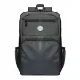 PORT Designs 15.6 inch Seattle Laptop Backpack, Black, 20L, Recycled Polyester, No Rain Cover