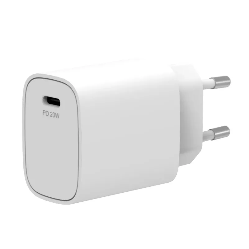 PORT Designs PORT Connect Wall Charger 20W USB-C PD su nešiojimo dėklu balta