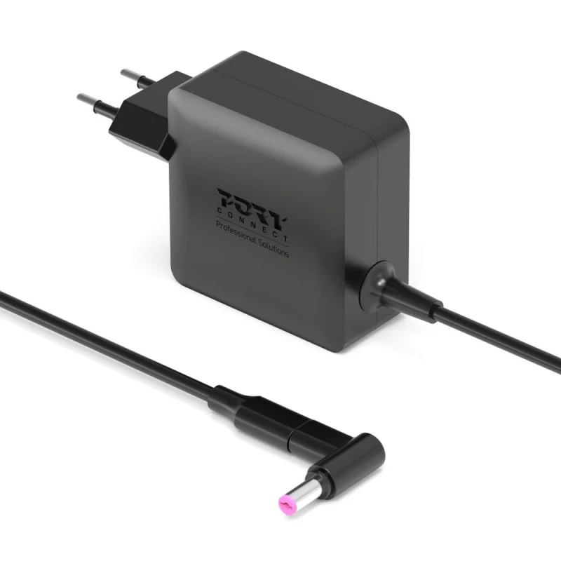 PORT Designs GaN 65W USB-C maitinimo šaltinis - universalus sieninis įkroviklis - EU kištukas - juoda