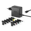 PORT Designs GaN 65W USB-C maitinimo šaltinis - universalus sieninis įkroviklis - EU kištukas - juoda