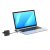 PORT Designs GaN 65W USB-C maitinimo šaltinis - universalus sieninis įkroviklis - EU kištukas - juoda