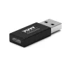 PORT Designs USB-A į USB-C keitiklis - USB 2.0 adapteris - juodas