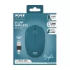PORT Designs 900545 Ambidextrous Optical RF Wireless Mouse 1600 DPI Blue