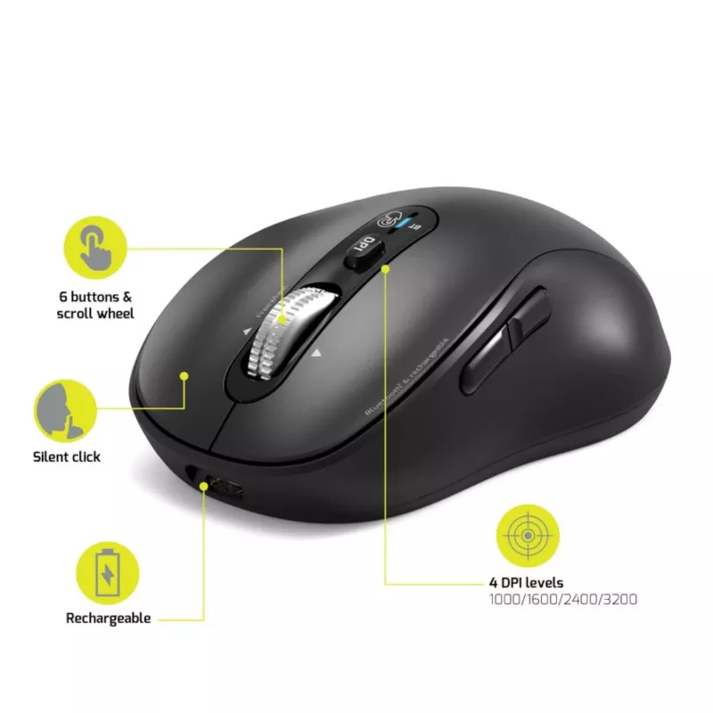 PORT Designs PORT Connect Professional EXPERT Rechargeable Wireless Mouse