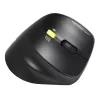 PORT Designs PORT Connect Professional ERGO SHAPE Wireless Rechargeable Mouse - Right-Handed - Optical - 5 Buttons - 2.4 GHz, Bluetooth - USB Receiver