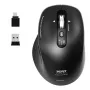 PORT Designs PORT Connect Professional BUSINESS Įkraunama belaidė pelė - Optinė - 6 mygtukai - 2,4 GHz, Bluetooth - USB imtuvas - Juoda