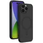 Bigben Interactive Soft Case su MagSafe, mobiliojo telefono dėklas, skirtas Apple iPhone 14 Pro, juoda