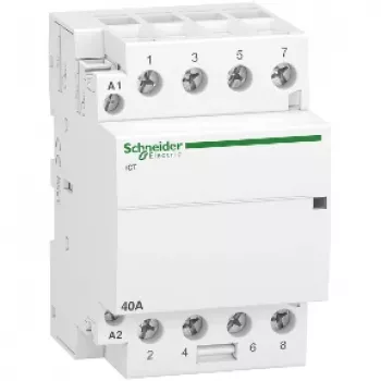 APC Schneider Electric A9C20844 Impulsinė relė, 2 poliai, 40 A, 230-240 V AC, DIN bėgelis, įvairiaspalvė