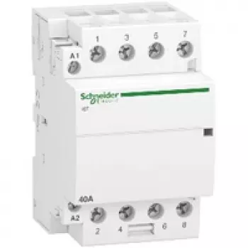 APC Schneider Electric A9C20844 Impulsinė relė, 2 poliai, 40 A, 230-240 V AC, DIN bėgelis, įvairiaspalvė