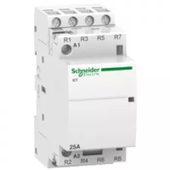 APC Schneider Electric A9C20837 Acti9 iTL Impulsinė relė 2P 16A 230-240V AC DIN bėgelis Balta