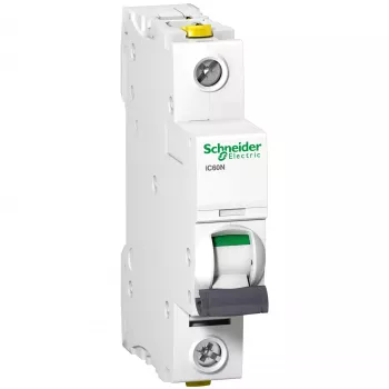 Schneider Electric A9F03106 Miniature Circuit Breaker 6A 10kA 1P C Curve Acti9 iC60N
