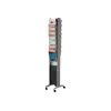 PAPERFLOW EPI Brochure Display Stand Silver DIN A4 16 Pockets