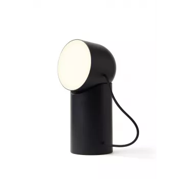 Lexon Orbe nešiojama LED lempa juoda LH88N