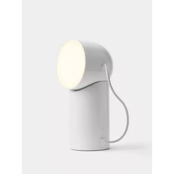 Lexon Orbe LED lempa blizgiai balta LH88WG