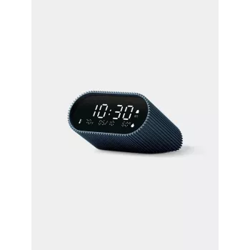 Lexon Ray Clock skaitmeninis žadintuvas su temperatūros ir drėgmės jutikliu, vandenyno mėlyna LR155OB3