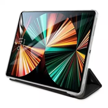 Karl Lagerfeld KLFC12OKMK Book Cover, skirtas iPad Pro 12,9 inch (2021/2022) - Juoda Saffiano Karl Iconic