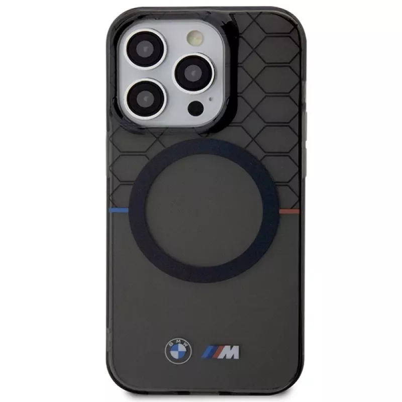 BMW Pattern MagSafe Case, skirtas iPhone 13 Pro Max 6,7 inch pilkas