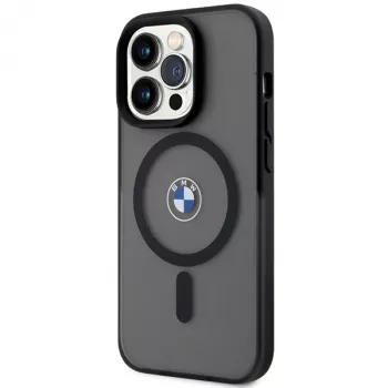 BMW IML Signature Hardcase, skirtas Apple iPhone 15 Pro 6,1 inch juodas MagSafe