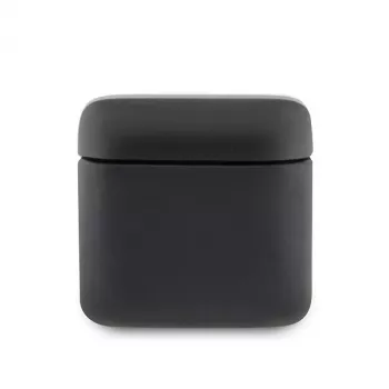 “Guess Printed Logo” tikros belaidės stereo Bluetooth ausinės su įkrovimo dėklu (juodos)