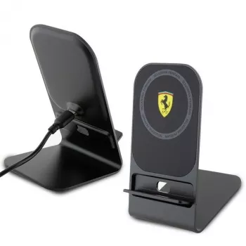 Ferrari 2023 Collection MagSafe 15W belaidis įkrovimo padėklas - juodas