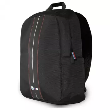 BMW BMBP15COMPVSKR 16 kuprinė juoda Nylon Red Stripe