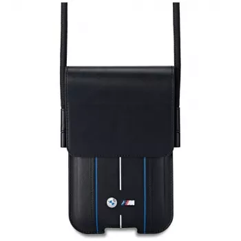 BMW telefono dėklas Blue Stripes Black