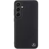 Mercedes-Benz MEHMS24S23RBGVK S24 S921 Black Hardcase Leather Debossed Line MagSafe, skirta Samsung Galaxy S24