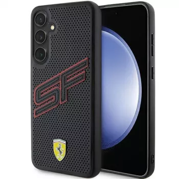 Ferrari FEHCS24MPINK S24+ S926 Black Hardcase Big SF Perforated, skirta Samsung Galaxy S24+
