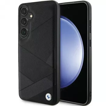 BMW BMHCS24M23RCGPK S24+ S926 Black Hardcase Signature Leather Crossing Lines Pattern