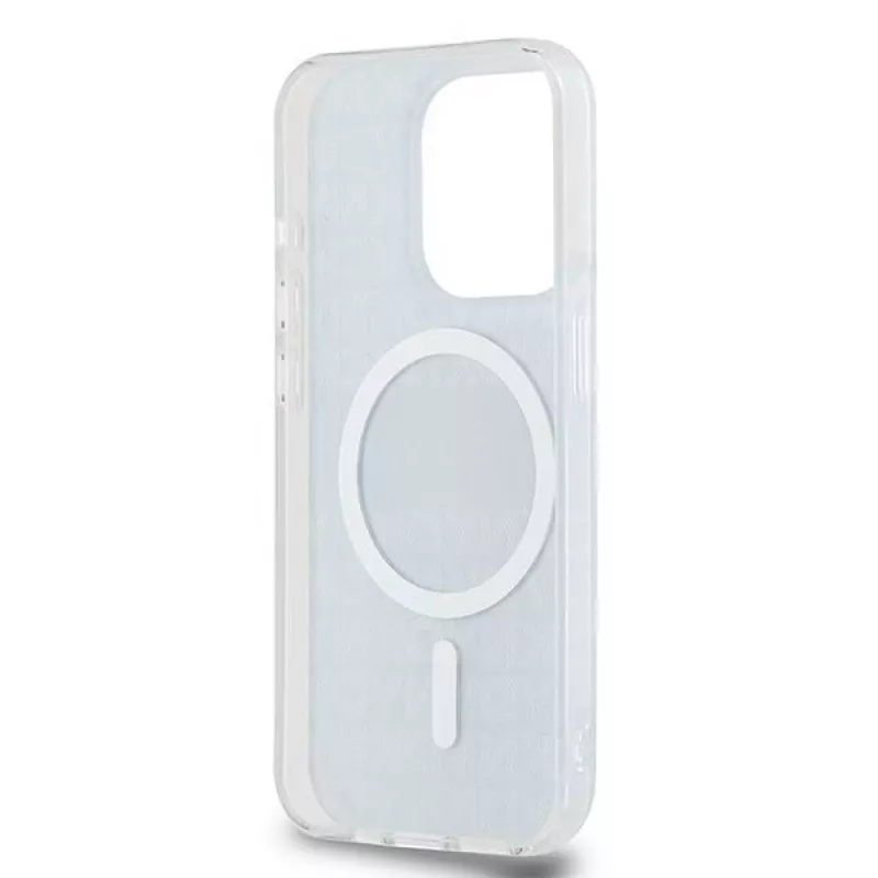 DKNY DKHMP14XHRHSEK Hardcase IML Mono & Stripe MagSafe, skirta iPhone 14 Pro Max 6.7, juoda