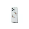 Guess GUHMP16LHFWFCT Hardcase, skirta iPhone 16 Pro 6,3 inch permatomas IML gėlių vainikas MagSafe